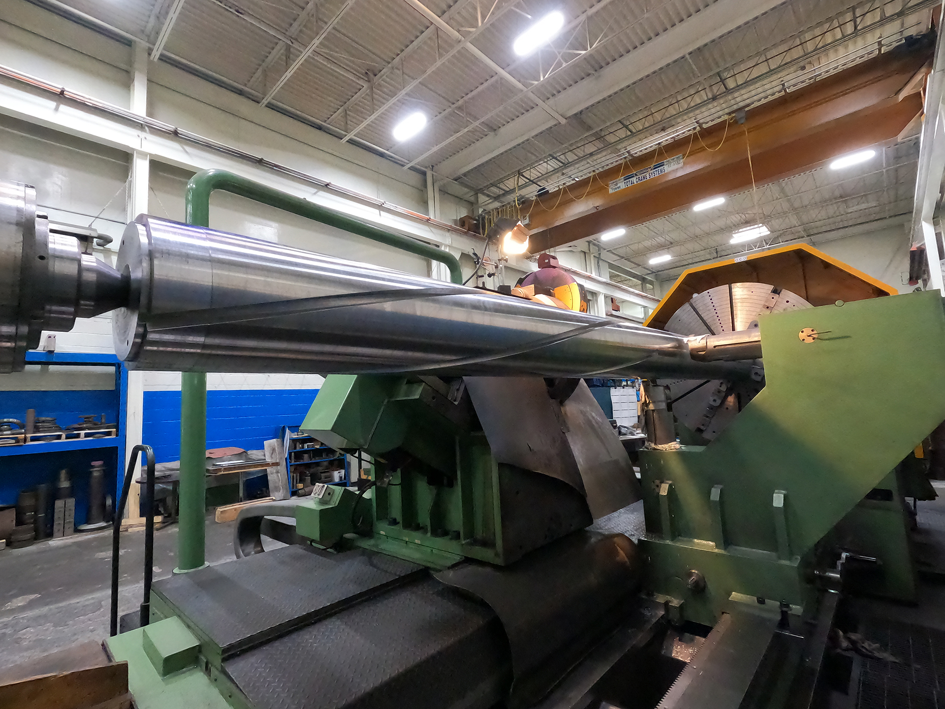 Spin Rail Mandrel Shaft